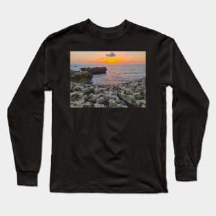 Sunset Sea Horizon Long Sleeve T-Shirt